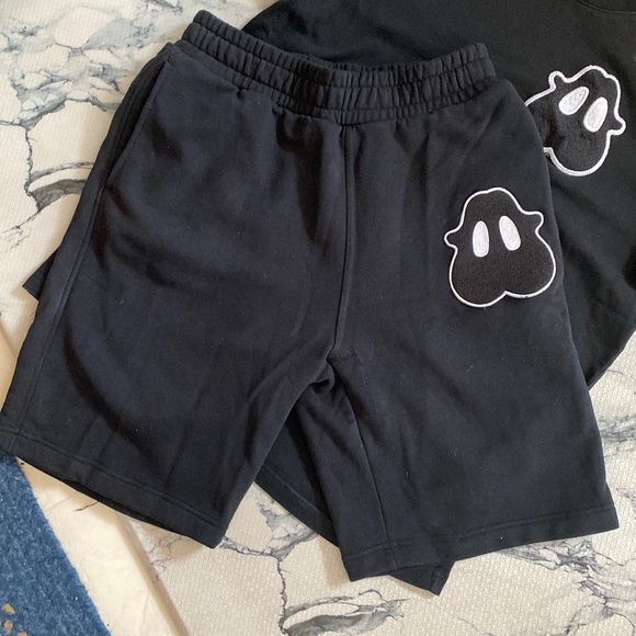 Burberry Other - Burberry MONSTER Thick Athletic SHORTS w/3 pockets, rubberized Logo,💯% Cotton🔥
